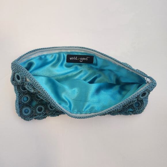 World of Good Crocheted and beaded Clutch - Picture 3 of 3
